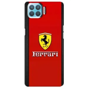 Силіконовий бампер з картинкою машини на Oppo A73 (Ferrari Logo)