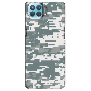 Камуфляжный Чехол для Оппо А73 (Камуфляжный Хаки)