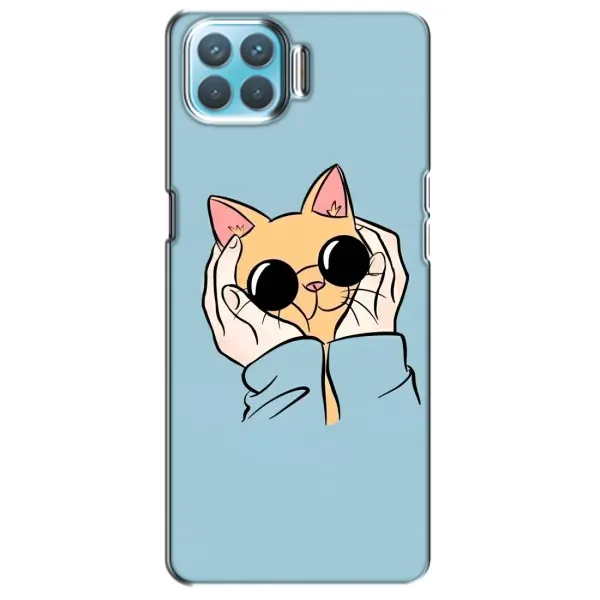 Чехол с рисунком «КОТИК в очках» для OPPO A73 Чехол с рисунком «КОТИК в очках» для OPPO A73
