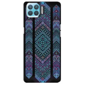 Силиконовый Чехол на Oppo A73 (Крутой орнамент)