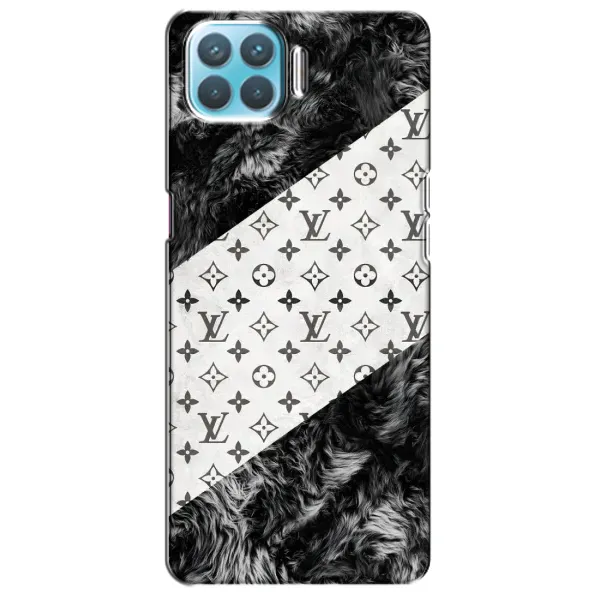 Чехол с рисунком «LV на белом» для OPPO A73