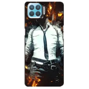 Чохол з картинкою "Герой Pubg" на Oppo A73 (Man Пубг)