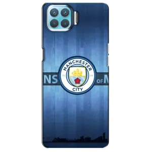 Силиконовые Чехлы принт Футбол на Oppo A73 (ManCity)