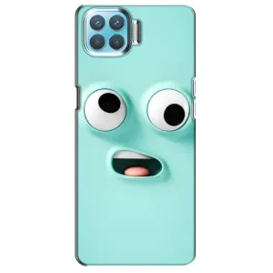 Чехол с рисунком «Забавное мятное лицо» для OPPO A73