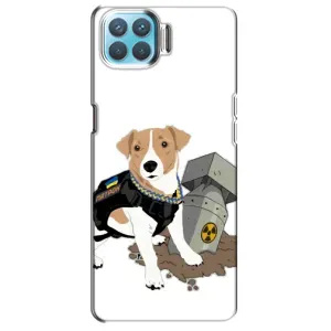Чехол с принтом Собаки Патрон для Oppo A73 (Пёс Патрон с ракетой)