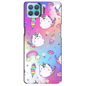 Чохол Unicorn на Oppo A73 (Веселка і Єдинорог)
