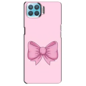 Чохол банти для Oppo A73 (Рожевий бантик)