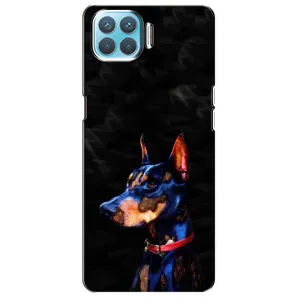Бампер для Oppo A73 з картинкою "Песики" (Собака Мопсік)