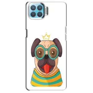 Бампер для Oppo A73 з картинкою "Песики" (Собака Король)
