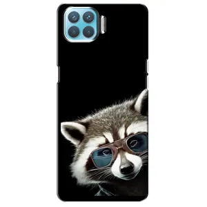 Силіконовий Чохол з Энотами на Oppo A73 (Стильний Єнот)