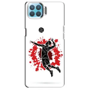 Чохли з прінтом Спортивна тематика для Oppo A73 (Волейболіст)