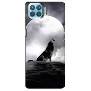 Чохол з Вовком на Oppo A73 (Вовк і місяць)