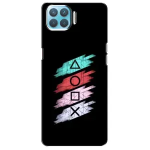 Чехол с рисунком «Значки Sony» для OPPO A73