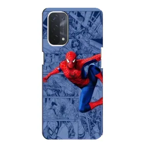 Силиконовый Чехол для Oppo a74 (5G) (Человек Паук)