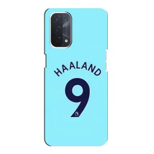 Чехлы с принтом для Oppo a74 (5G) Футболист (Ерлинг Холанд 9)