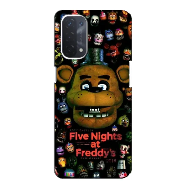 Чехол с рисунком «Freddy» для OPPO A74 (5G)