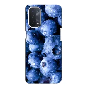 Чехол с изображением  вкусной еды для Oppo a74 (5G) (Голубика)