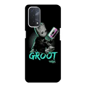 Чехол Супергерои Марвел на Оппо А74 (5G) (Groot)