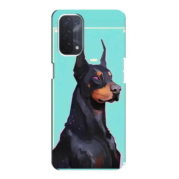 Чехол с рисунком «Король доберман» для OPPO A74 (5G) Чехол с рисунком «Король доберман» для OPPO A74 (5G)