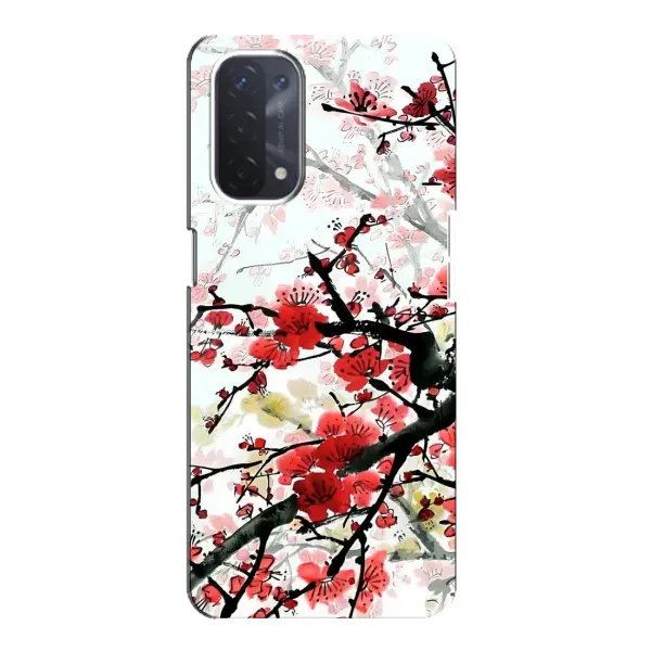 Чехол с рисунком «Красивая Сакура» для OPPO A74 (5G) Чехол с рисунком «Красивая Сакура» для OPPO A74 (5G)
