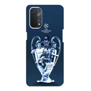 Чехлы с ТОП Футбольными клубами на Oppo a74 (5G) (Кубок ЛЧ)