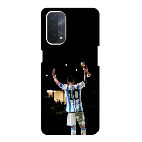 Чехол с рисунком «Лео Чемпион» для OPPO A74 (5G)