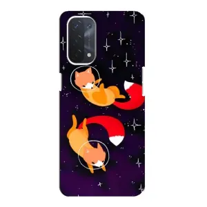 Чехол с Лисичкой для Oppo a74 (5G) (Лисы)