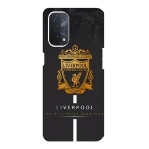 Силиконовые Чехлы принт Футбол на Oppo a74 (5G) (Liverpool)