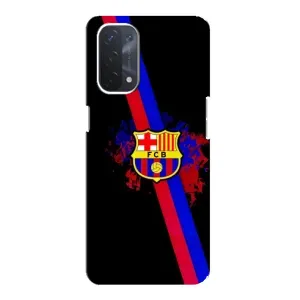 Чехол для Oppo a74 (5G) (Барселона) (Лого Барсы)