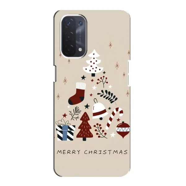 Чехол с рисунком «Merry Christmas» для OPPO A74 (5G) Чехол с рисунком «Merry Christmas» для OPPO A74 (5G)