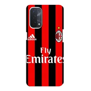 Чехлы с ТОП Футбольными клубами на Oppo a74 (5G) (Milan)