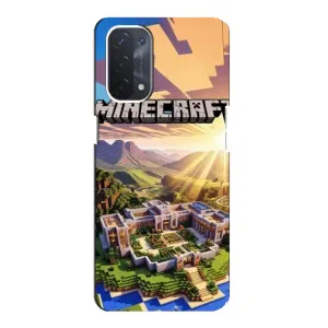 Чехол майнкрафт для Oppo a74 (5G) (MINECRAFT)