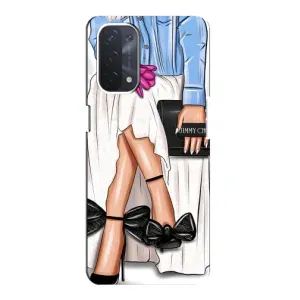 Силіконовый Чохол на Oppo a74 (5G) з картинкой Модных девушек (Мода)