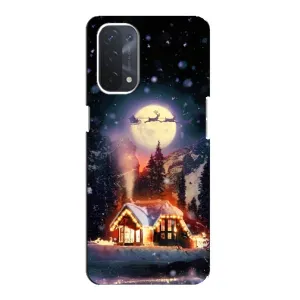 Чохли на Новий Рік Oppo a74 (5G) (Настрій зимній)