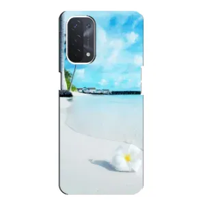 Летний Чехол на Oppo a74 (5G) (Пляж)
