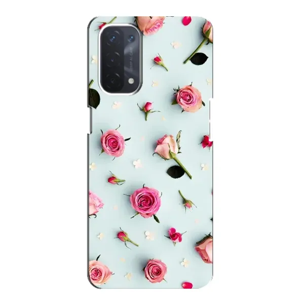 Чехол с рисунком «Разные цветы» для OPPO A74 (5G) Чехол с рисунком «Разные цветы» для OPPO A74 (5G)