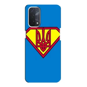 Чехол с картинкой (Патриотический ГЕРБ) на Oppo a74 (5G) (Super - Герб)