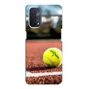 Чехлы с принтом Спортивная тематика для Oppo a74 (5G) (Теннисный корт)