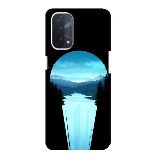 Чехол с рисунком «Синий Водопад» для OPPO A74 (5G) Чехол с рисунком «Синий Водопад» для OPPO A74 (5G)