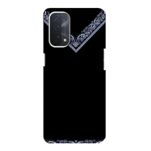 Силиконовый Чехол на Oppo a74 (5G) (Воротник вышиванки)