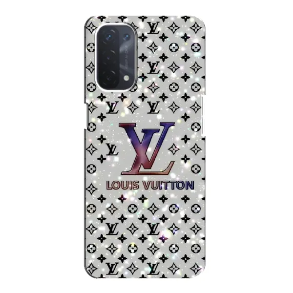 Чехол с рисунком «Яркий LV» для OPPO A74 (5G)