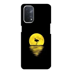 Летний Чехол на Oppo a74 (5G) (Желтый Закат)