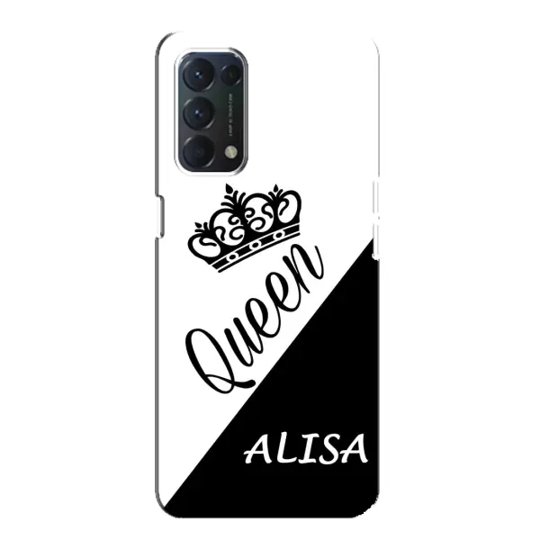 Чехол с рисунком «ALISA» для OPPO A74