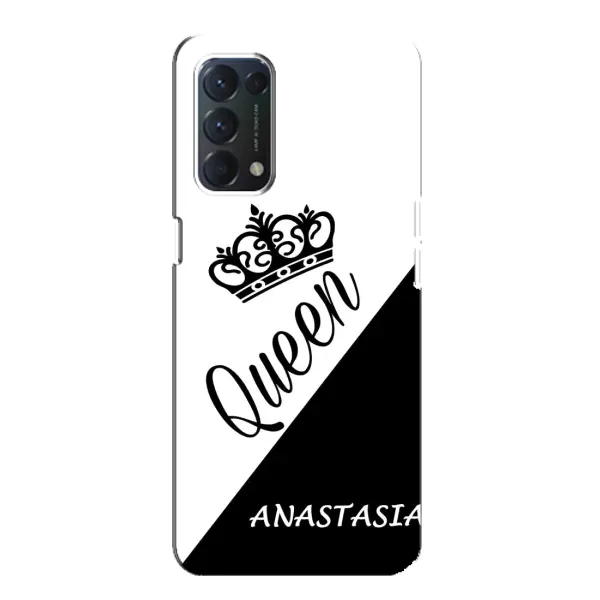 Чехол с рисунком «ANASTASIYA» для OPPO A74