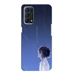 Чехол с персонажами АНИМЕ на OPPO A74 (Anime L)