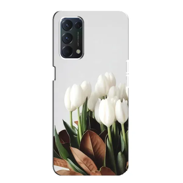 Чехол с рисунком «Букет тюльпанов» для OPPO A74 Чехол с рисунком «Букет тюльпанов» для OPPO A74