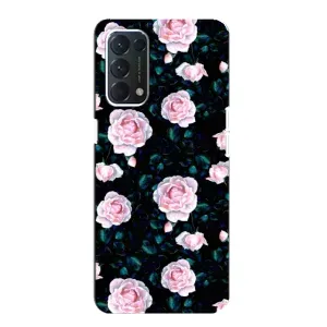 Чехлы с принтом Розочки для OPPO A74 (Чайные розы)