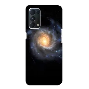 Чехлы КОСМОС для OPPO A74 (Черная дыра)
