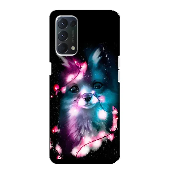 Чехол с рисунком «Черная Лиса» для OPPO A74 Чехол с рисунком «Черная Лиса» для OPPO A74