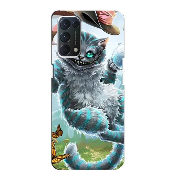 Чехол с рисунком «Чеширский КОТИК» для OPPO A74 Чехол с рисунком «Чеширский КОТИК» для OPPO A74